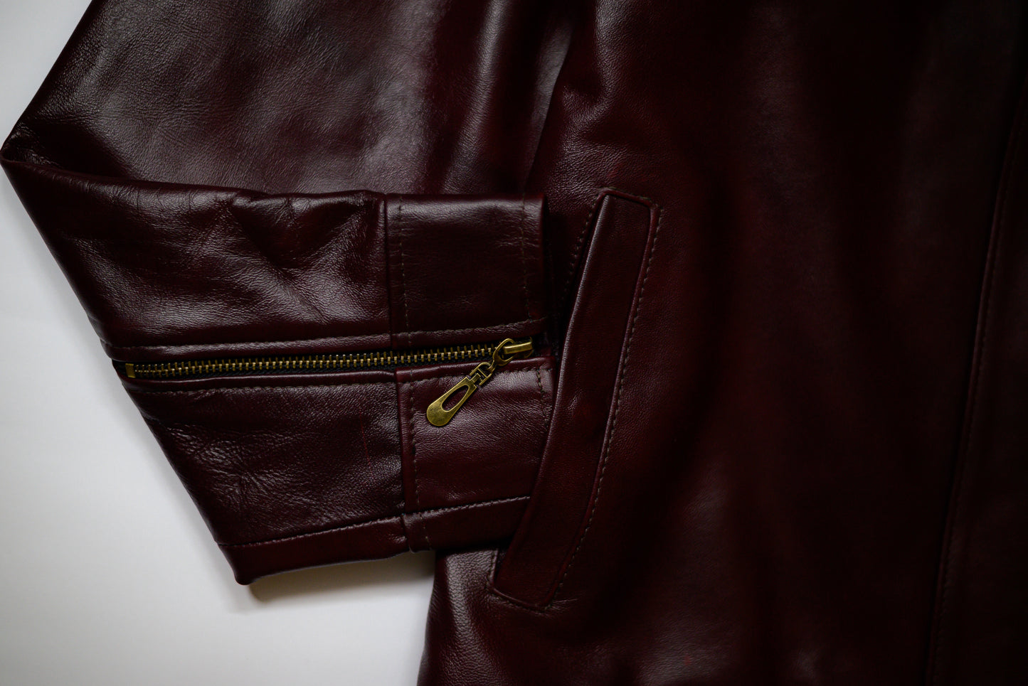 Marron lamb polo